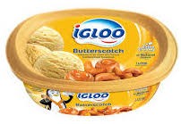 Igloo Butterscotch Ice Cream 1 L