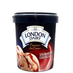 London Dairy Strawberry Cheesecake Ice Cream 500 ml