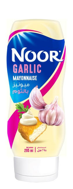 Noor Mayonnaise with Garlic 295 ml