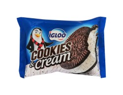 Igloo Cookies & Cream Ice Cream Sandwich 100 ml