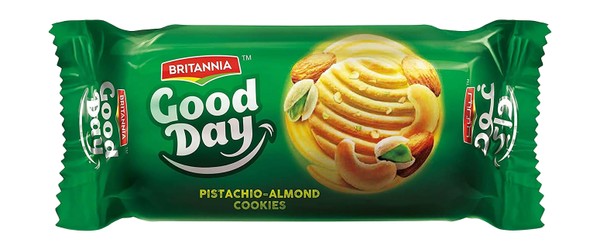 Britannia Good Day Cookies with Pistachios & Almonds 72 gr