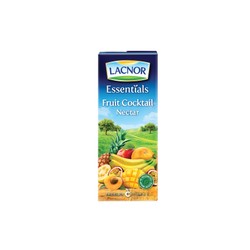 Lacnor Essentials Long Life Fruit Cocktail Nectar - artificial preservatives free  artificial colors free 180 ml