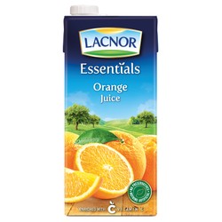 Lacnor Essentials Long Life Orange Juice - preservatives free  artificial color free  artificial flavor free 1 L