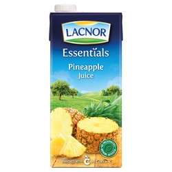 Lacnor Essentials Long Life Pineapple Juice - preservatives free  artificial colors free  artificial flavors free  no added sugar 1 L