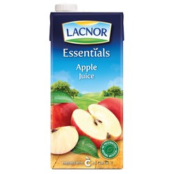 Lacnor Long Life Apple Juice - preservatives free  artificial color free  artificial flavor free 1 L