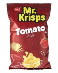 Mr. Krisps Tomato Potato Chips - trans fat free  gluten free  cholesterol free 80 gr