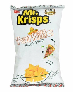 Mr.Krisps Tortilla Pizza Corn Chips 80 gr