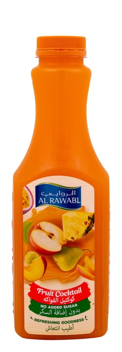 Al Rawabi Long Life Fruit Cocktail Juice - no added sugar 800 ml