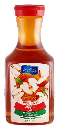 Al Rawabi Long Life Apple Juice - no added sugar 1.5 L