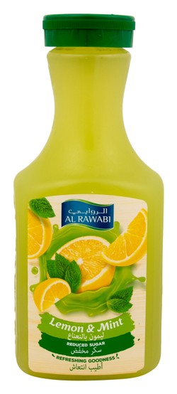 Al Rawabi Long Life Lemon & Mint Juice 1.5 L