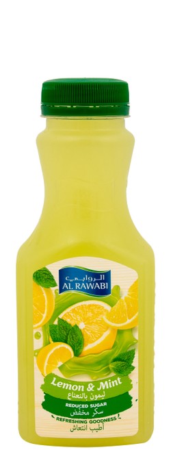 Al Rawabi Long Life Lemon & Mint Juice 350 ml