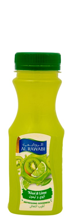 Al Rawabi Long Life Kiwi & Lime Juice 200 ml