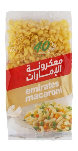 Emirates Macaroni Corni Pasta - vegetarian 400 gr