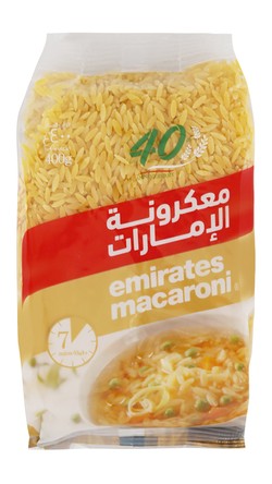 Emirates Macaroni Risoni Pasta - vegetarian 400 gr