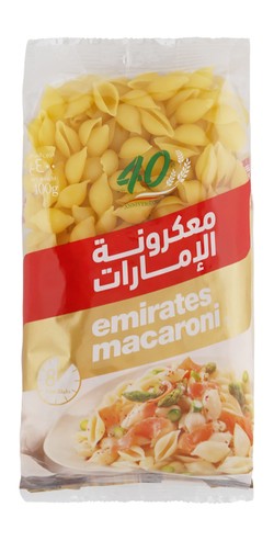 Emirates Macaroni Big Shell Pasta - vegetarian 400 gr