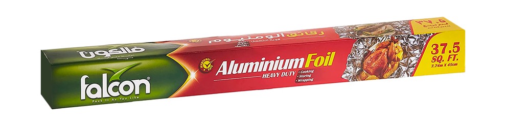 Falcon Heavy Duty Aluminum Foil (7.74x45cm) 37.5 square feet