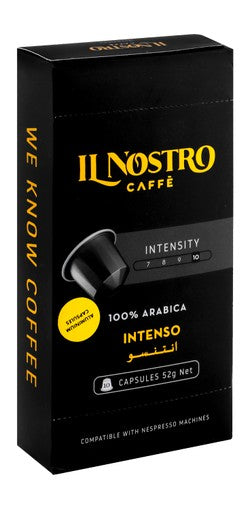 Il Nostro Caffe Intenso Arabica Coffee Capsules - Intensity 10 10 capsules