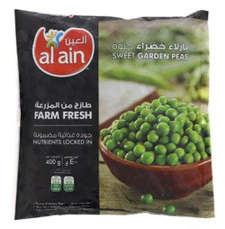 Al Ain Frozen Green Peas 400 gr