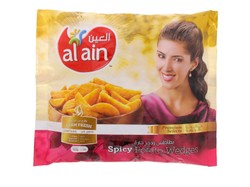 Al Ain Frozen Spicy Potato Wedges 750 gr