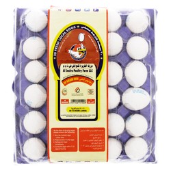 Al Jazira Fresh Large Golden White Eggs 30 per pack