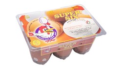 Al Jazira Super Six Large Grade A Brown Eggs 6 per pack