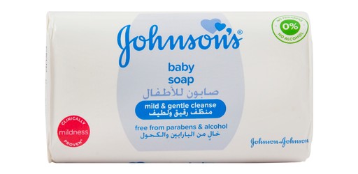 Johnson s Mild & Gentle Baby Soap Bar - alcohol free  parabens free 125 gr