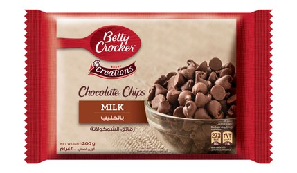 Betty Crocker Milk Chocolate Chips 200 gr