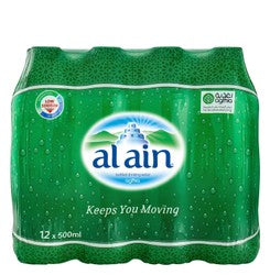 Al Ain Mineral Water (12x500ml) - low sodium 12 x 500 ml