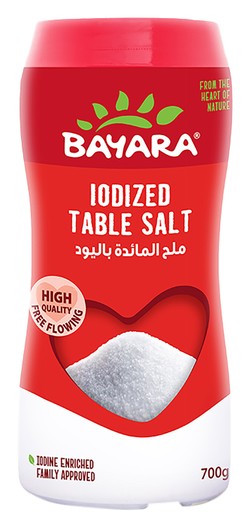 Bayara Iodized Salt 700 gr