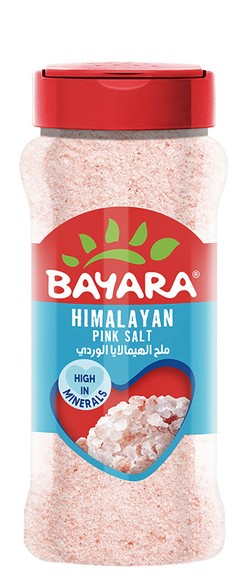 Bayara Himalayan Pink Salt - no added artificial flavors  no added artificial colorants  no added artificial preservatives 400 gr