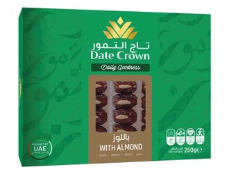 Date Crown Dates with Almonds 250 gr