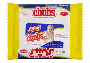 Chubs Big & Soft Baby Wipes - alcohol free  fragrance free 5 wipes