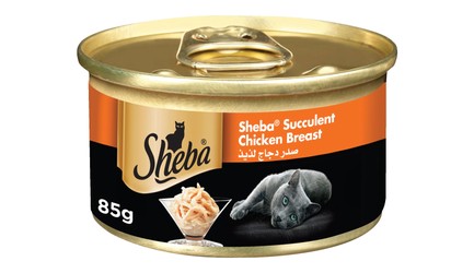 Sheba Wet Cat Food with Succulent Chicken Breast 85 gr