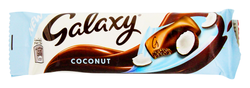 Galaxy Milk Chocolate Bar Filled with Coconut 36 gr