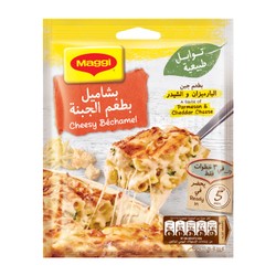 Maggi Cheesy Bechamel Mix - no added artificial colorants  no added artificial flavors  no added preservatives 80 gr