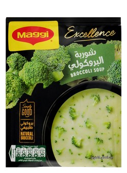 Maggi Excellence Broccoli Soup - artificial colorants free  artificial flavors free  no added preservatives 48 gr