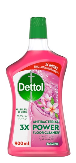 Dettol Antibacterial Power Floor Cleaner Jasmine Scent 900 ml