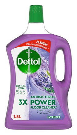 Dettol Antibacterial Power Floor Cleaner Lavender Scent 1.8 L