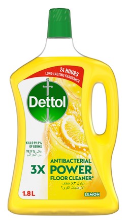 Dettol Antibacterial Power Floor Cleaner Lemon Scent 1.8 L