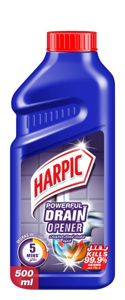 Harpic Powerful Drain Opener Gel 500 ml