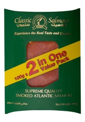 Classic Salmon Chilled Smoked Atlantic Salmon Slices 200 gr