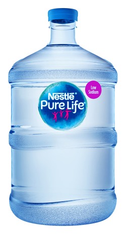 Nestle Pure Life Water 5 Gallons - low sodium 18.9 L