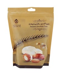 Treasures White Chocolate Coated Dates with Almond 400 gr