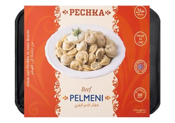 Pechka Frozen Pelmeni Dumplings Filled with Beef - preservatives free 500 gr