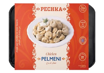 Pechka Frozen Pelmeni Dumplings Filled with Chicken - preservatives free 500 gr