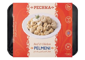 Pechka Frozen Pelmini Dumplings Filled with Beef & Chicken 500 gr