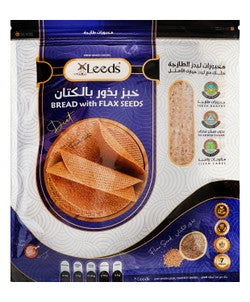 Leeds Wholegrain Bread with Flax Seeds (7 Pieces) - preservatives free  no added sugar 330 gr