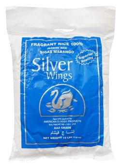 Silver Wings White Jasmine Rice 4.54 kg