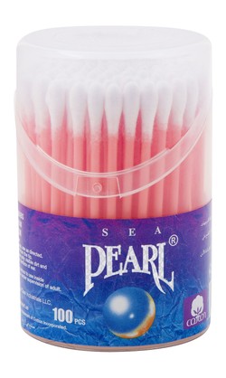 Sea Pearl White Cotton Swabs 100 per pack