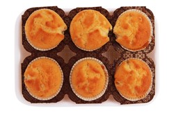 Plain Muffins 6 pcs